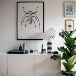 Artemide Shogun Tafellamp Zwart / Wit -Tafellampen Verkoopwinkel artemide shogun tafellamp zwart wit 0