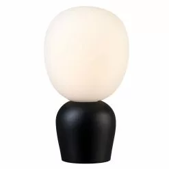 Belid Buddy Tafellamp, Zwart / Opaal
