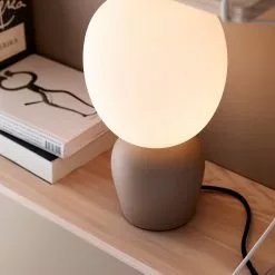 Belid Buddy Tafellamp, Zand / Opaal -Tafellampen Verkoopwinkel belid buddy tafellamp 30