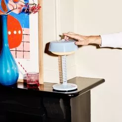 Fatboy® Bellboy Anthracite Tafellamp, Polypropyleen Draagbaar Jet Blue -Tafellampen Verkoopwinkel fatboy bellboy draagbaar tafellamp 25