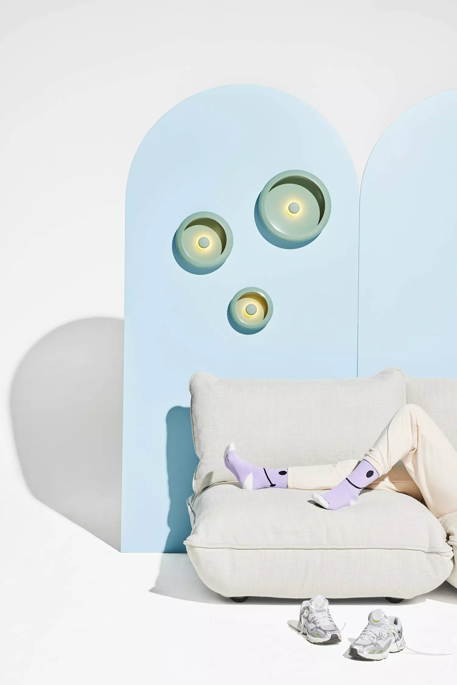 Fatboy Oloha Trio Lamp Draagbaar, Sage 7 Fatboy Oloha Trio Lamp Draagbaar, Sage - Afbeelding 5