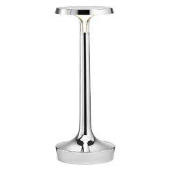 Flos Bon Jour Unplugged Lamp Base, Chrome