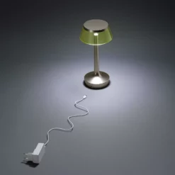 Flos Bon Jour Unplugged Lamp Base, Chrome -Tafellampen Verkoopwinkel flos bon jour unplugged lamp base chrome 8