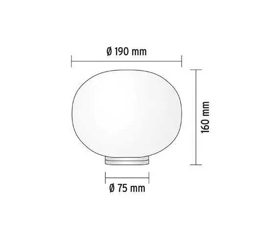 Flos Glo-Ball B0 Table Lamp Dimmer 5 Flos Glo-Ball B0 Table Lamp Dimmer - Afbeelding 3