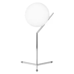 Flos IC Lights Tafel 1 Hoog, Chroom