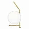 Flos IC Lights Tafel 1 Laag, Geborsteld Messing -Tafellampen Verkoopwinkel flos ic lights table 1 low 4