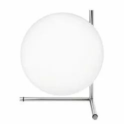 Flos IC Lights T2 Table Lamp, Chrome