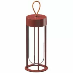 Flos In Vitro Unplugged Tafellamp, Terracotta
