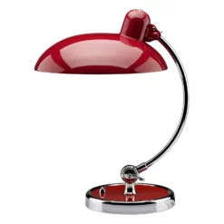 Fritz Hansen Kaiser Idell 6631-T Table Lamp, Ruby Red
