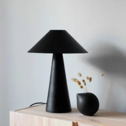 Globen Lighting Een Cannes Tafellamp, Zwart -Tafellampen Verkoopwinkel globen lighting cannes tafellamp 12