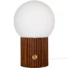 Globen Lighting Hubble Tafellamp 22 Cm, Walnoot -Tafellampen Verkoopwinkel globen lighting hubble tafellamp 22 cm 5