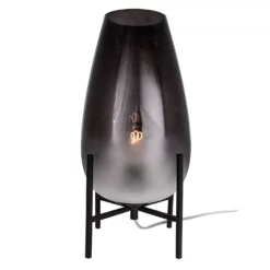 Globen Lighting Tulip Table Lamp, Smoke