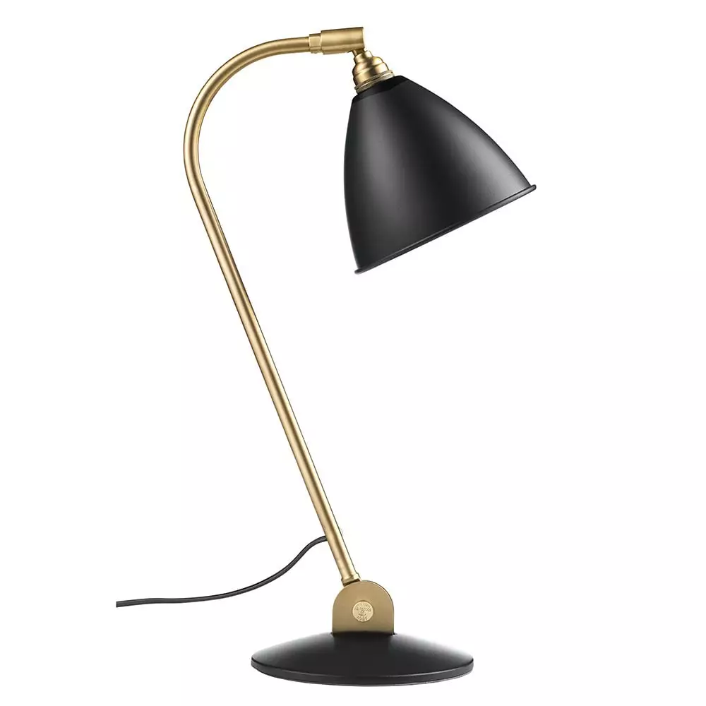 Gubi Bestlite BL2 Table Lamp, Brass/Black 3 Gubi Bestlite BL2 Table Lamp, Brass/Black
