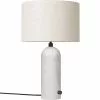 Gubi Gravity Tafellamp Klein, Wit Marmer / Canvas -Tafellampen Verkoopwinkel gubi gravity table lamp small black 23