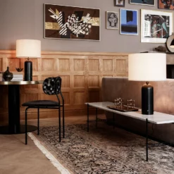 Gubi Gravity Tafellamp Klein, Grijs Marmeren / Canvas -Tafellampen Verkoopwinkel gubi gravity table lamp small grey marble 10