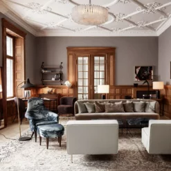 Gubi Gravity Tafellamp Klein, Grijs Marmeren / Canvas -Tafellampen Verkoopwinkel gubi gravity table lamp small grey marble 12