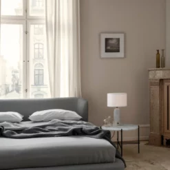 Gubi Gravity Tafellamp Groot, Grijs Marmeren / Canvas -Tafellampen Verkoopwinkel gubi gravity tafellamp groot 3 1