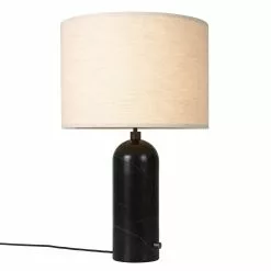 Gubi Gravity Tafellamp Groot, Zwart Marmeren / Canvas -Tafellampen Verkoopwinkel gubi gravity tafellamp groot 6
