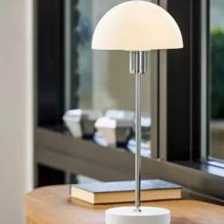 Herstal Vienda Tafellamp, Doorzichtig -Tafellampen Verkoopwinkel herstal vienda table lamp white 18