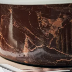 House Doctor Neat Tafellamp Marmer / Glas, Bruin -Tafellampen Verkoopwinkel house doctor neat tafellamp marmer glas 3