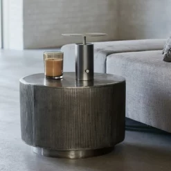 House Doctor Tacker Gunmetal Table Lamp -Tafellampen Verkoopwinkel house doctor tacker gunmetal table lamp 4