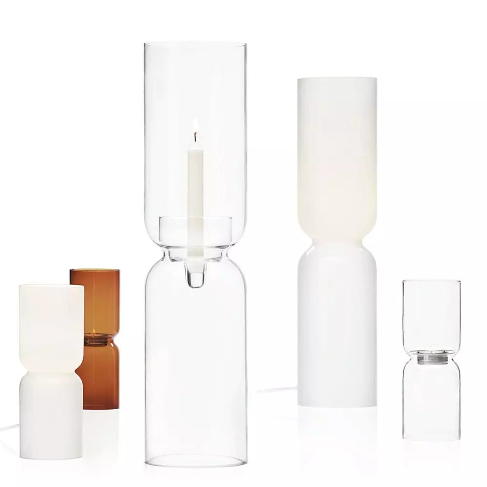 Iittala Lantern Table Lamp 25cm, White 6 Iittala Lantern Table Lamp 25cm, White - Afbeelding 4