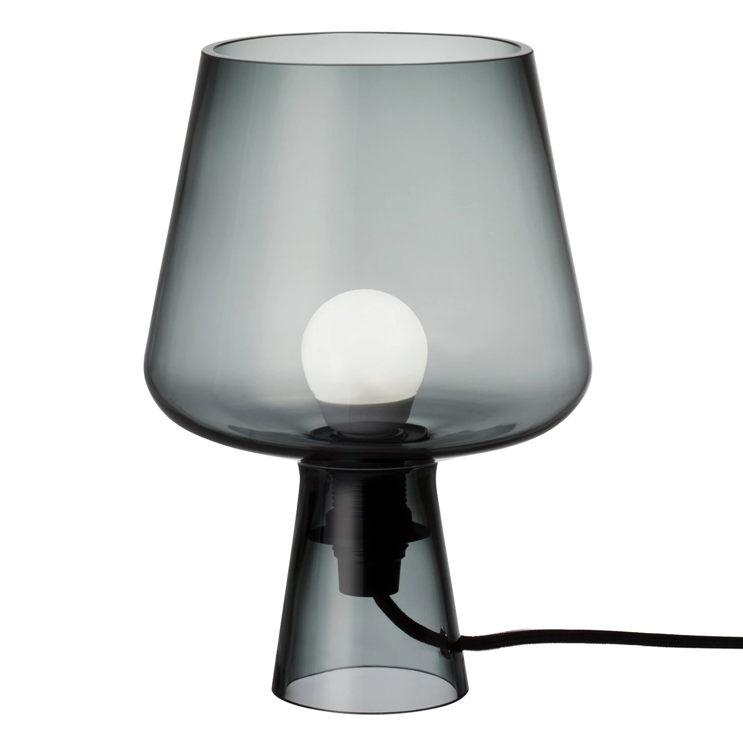 Iittala Leimu Table Lamp 24 Cm, Grey 3 Iittala Leimu Table Lamp 24 Cm, Grey