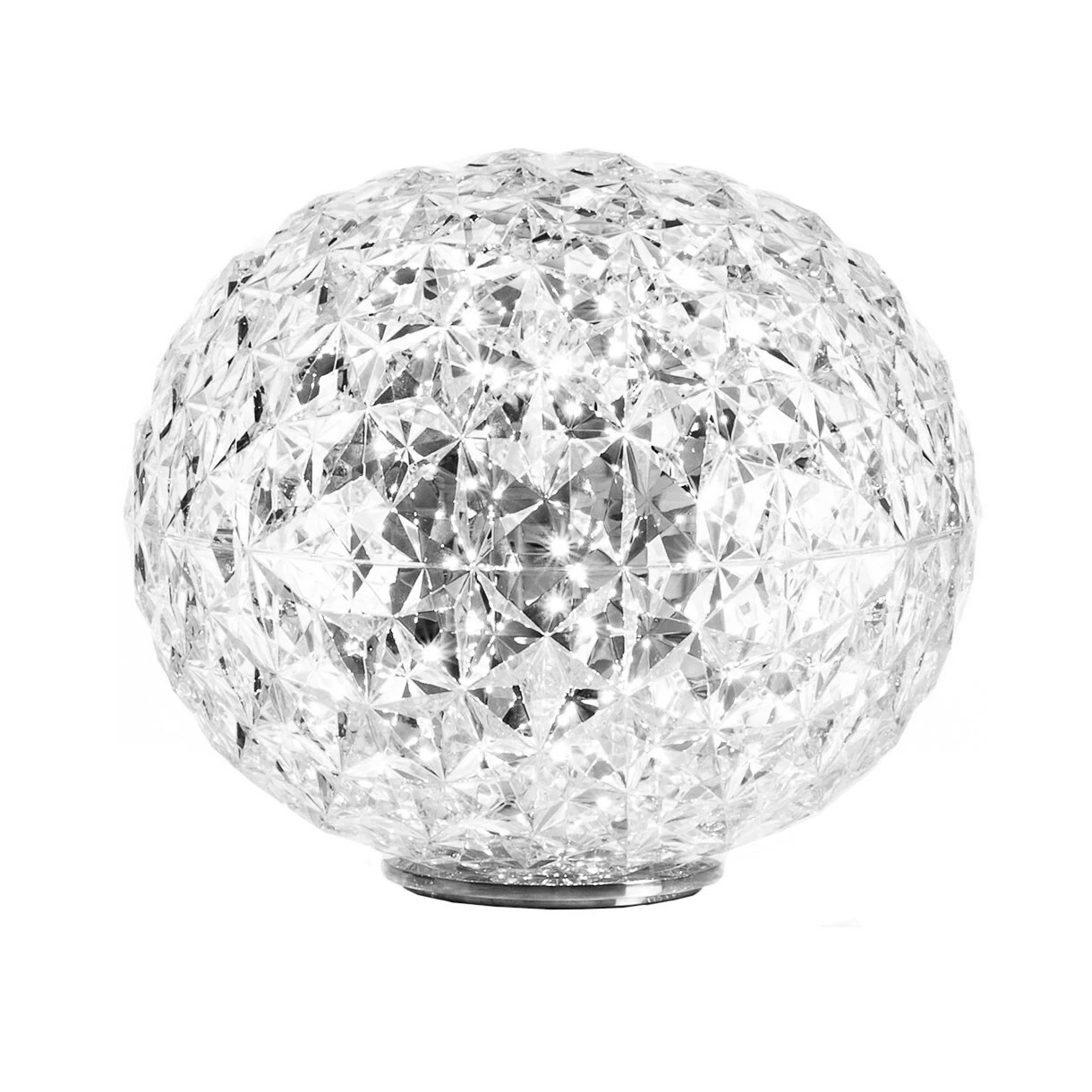 Kartell Planet Table Lamp LED Ø33cm, Crystal 3 Kartell Planet Table Lamp LED Ø33cm, Crystal