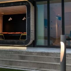 Louis Poulsen Flindt Garden Bolderlamp Lang Aluminium Grondpen Zonder Adapter, 2700K -Tafellampen Verkoopwinkel louis poulsen flindt garden bolderlamp lang aluminium grondpen zonder adapter 4