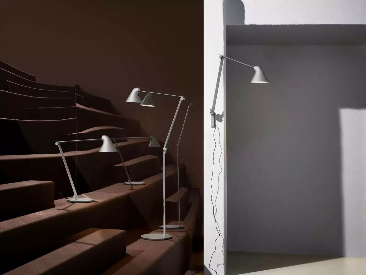 Louis Poulsen NJP Table Lamp, Light Grey 6 Louis Poulsen NJP Table Lamp, Light Grey - Afbeelding 4