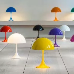 Louis Poulsen Panthella Mini Tafellamp, Wit Opaal Acryl -Tafellampen Verkoopwinkel louis poulsen panthella mini table lamp 38 1