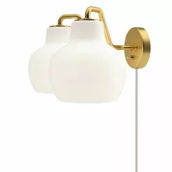 Louis Poulsen VL Ring Crown Wall 2x40 W, Brass