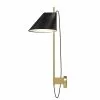 Louis Poulsen Yuh Wall Light, Brass/Black