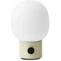 Menu JWDA Tafellamp Draagbaar Ø14,4 Cm, Albast Wit