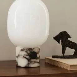 Menu JWDA Tafellamp, Calacatta / Brons Messing -Tafellampen Verkoopwinkel menu jwda tafellamp 18