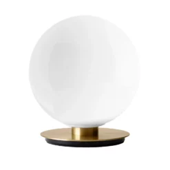 Menu TR Bulb Tafellamp Messing / Shiny Opal Bulb