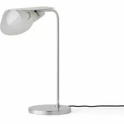 Menu Wing Tafellamp, Gepolijst Aluminium -Tafellampen Verkoopwinkel menu wing tafellamp gepolijst aluminium 1