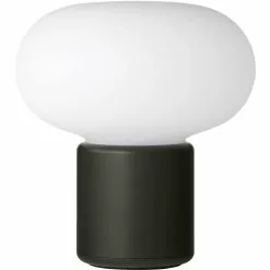 New Works Karl-Johan Tafellamp Draagbaar, Woudgroen