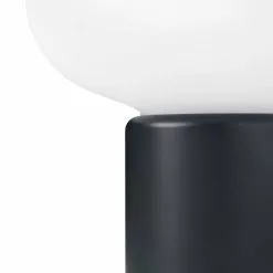 New Works Karl-Johan Tafellamp Draagbaar, Cold Black -Tafellampen Verkoopwinkel new works karl johan tafellamp draagbaar 41