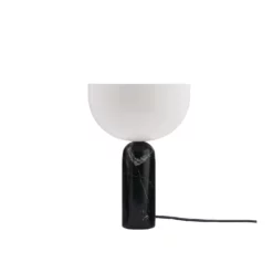 New Works Kizu Tafellamp Small, Zwart Marmer