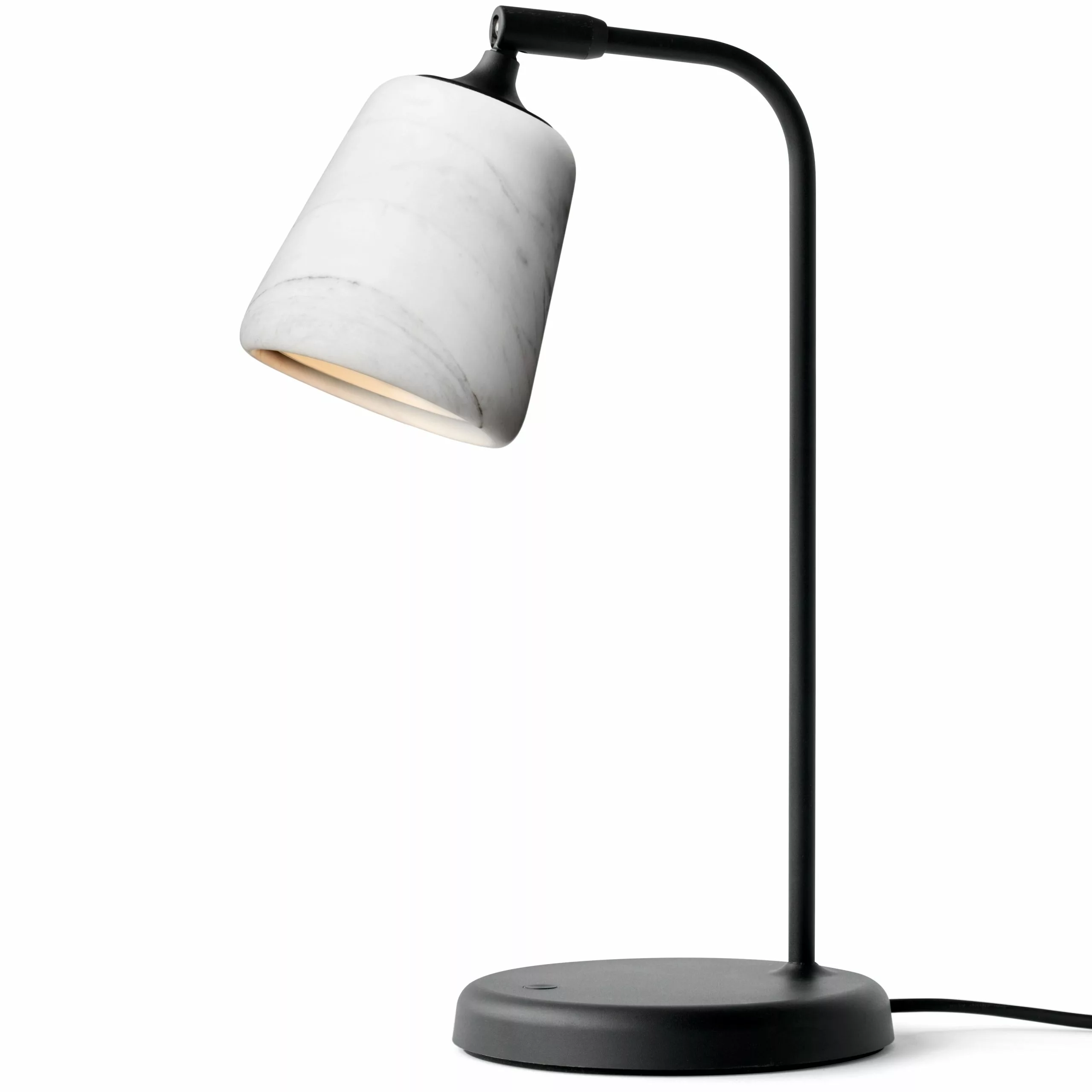 New Works Material Table Lamp, White Marble 3 New Works Material Table Lamp, White Marble