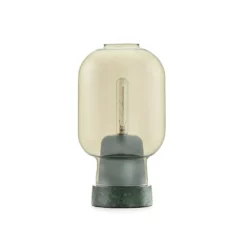 Normann Copenhagen Amp Tafellamp, Goud / Groen Marmer
