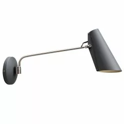 Northern Birdy Swing Wall Lamp, Grey/Metallic
