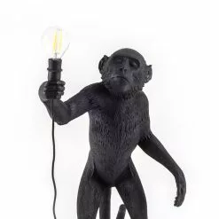 Seletti Monkey Lamp Buiten Staand, Zwart -Tafellampen Verkoopwinkel seletti monkey lamp buiten staand zwart 4