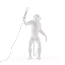 Seletti Monkey Lamp Staand, Wit
