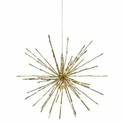 Star Trading Firework Hanging Decoration 60 Cm, Gold