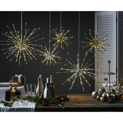 Star Trading Firework Hanging Decoration 60 Cm, Gold 8 Star Trading Firework Hanging Decoration 60 Cm, Gold -Tafellampen Verkoopwinkel star trading firework hanging decoration 60cm 8