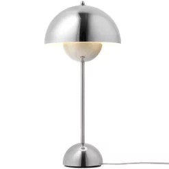 &Tradition Flowerpot VP3 Tafellamp, Roestvrij Staal