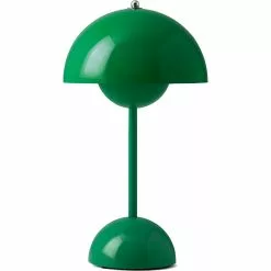 &Tradition Flowerpot VP9 Table Lamp Portable, Signal Green