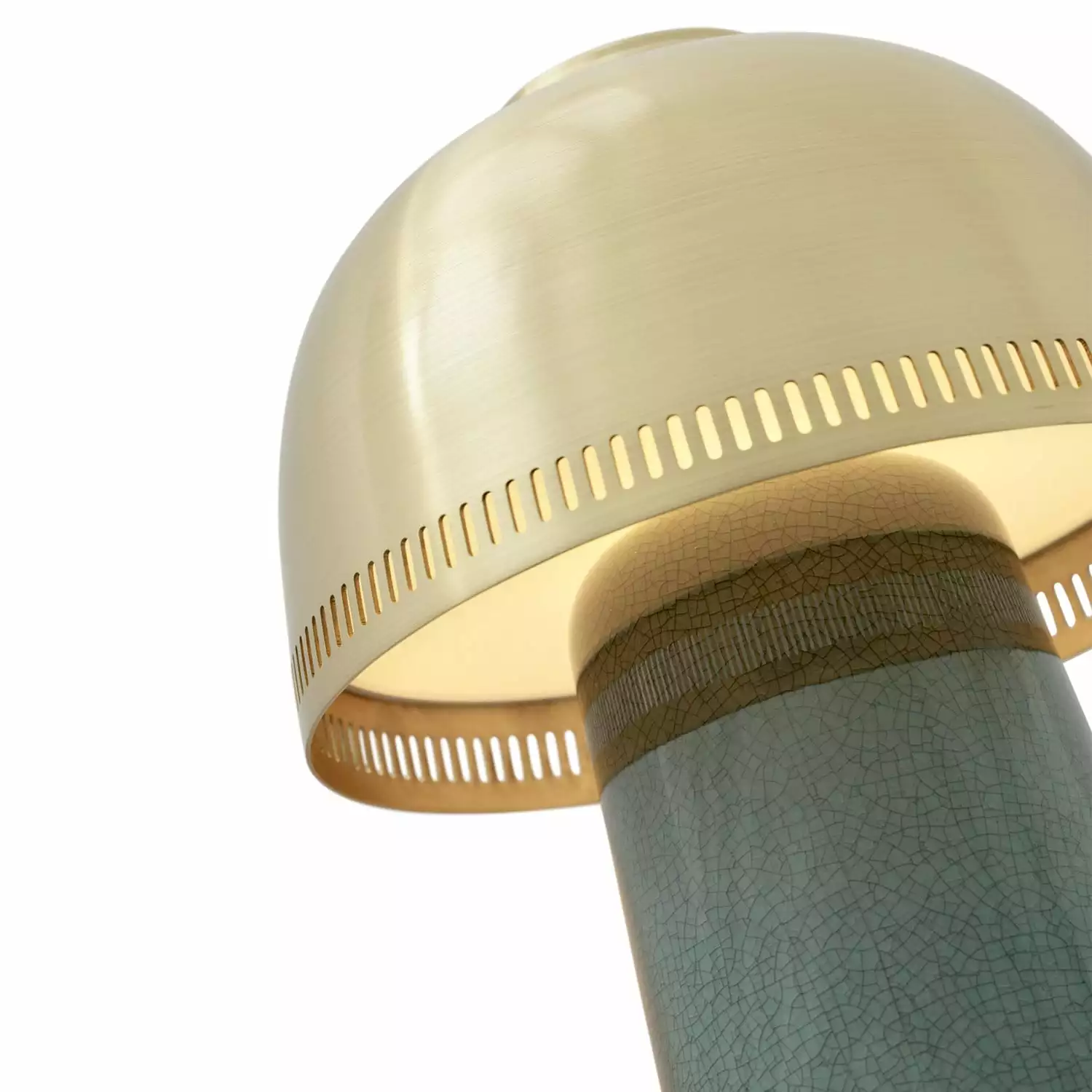 &Tradition Raku Tafellamp, Blue Green / Messing 4 &Tradition Raku Tafellamp, Blue Green / Messing - Afbeelding 2